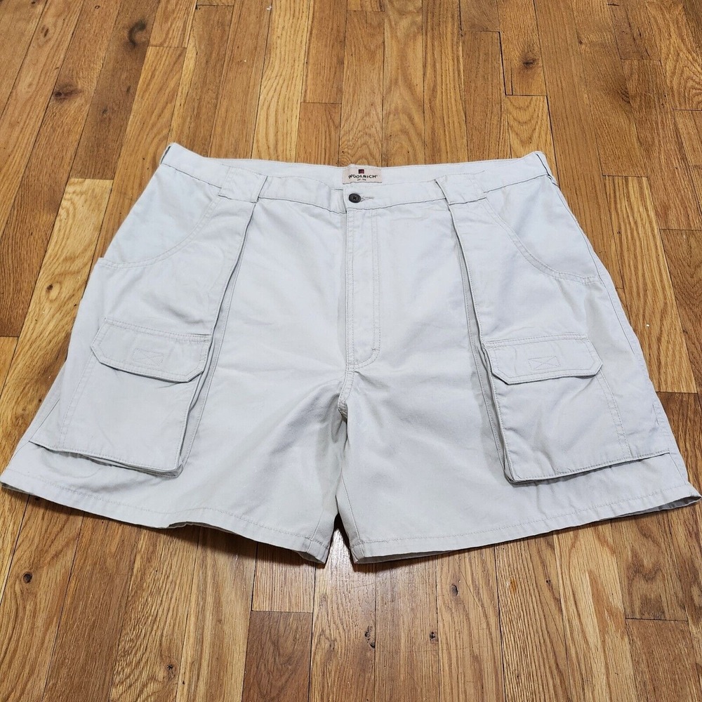 woolrich light khaki‎ cargo shorts